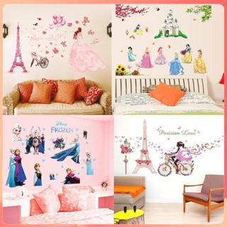 Decal Dán Tường Cho Bé, Decal Hình Công Chúa,Decal Hoạt Hình