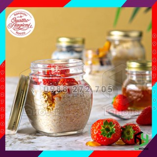 Lọ thủy tinh, Hũ thủy tinh nắp vặn Quattro Amfora 500ml