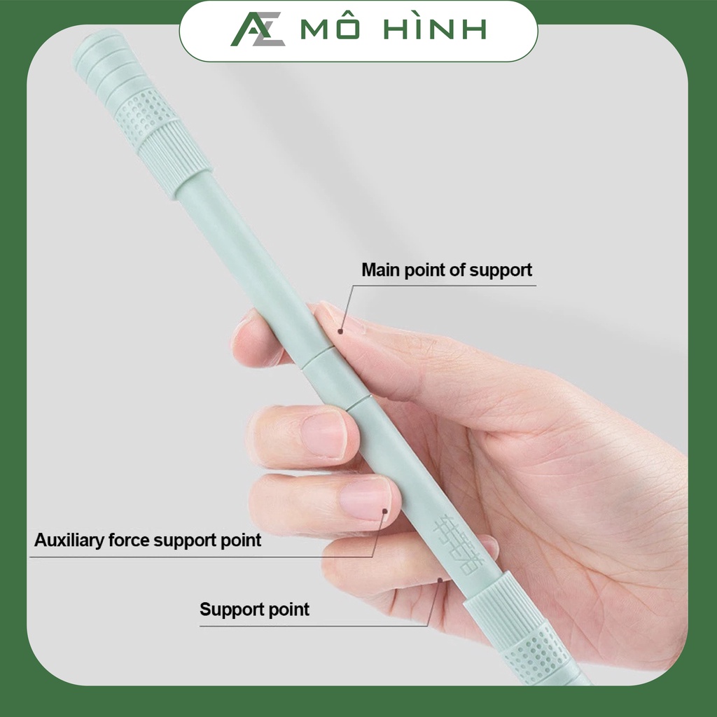 Con quay đồ chơi Fidget Spinner màu morandi chống trượt bám dính, bút xoay Pen Spinning dành cho người mới bắt đầu
