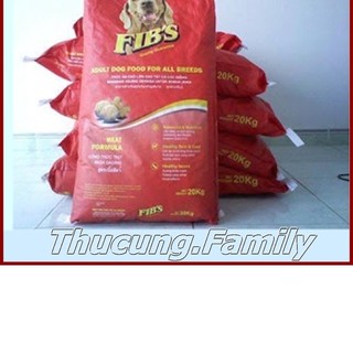 Bao thức ăn hạt cho CHÓ trưởng thành FIBs. bao 20kg