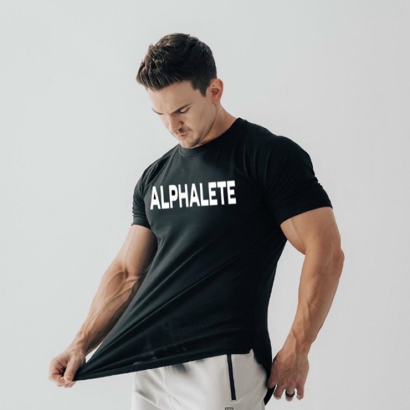 Áo Thun Tập Gym Body Alphalete Thun Cotton Cao Cấp