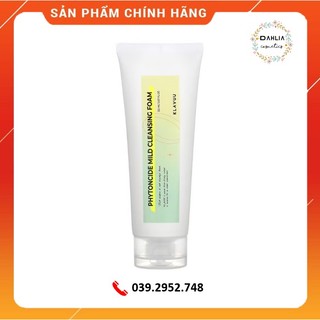 Sữa rửa mặt làm dịu và cấp ẩm cho da KLAVUU Phytoncide Mild Cleansing Foam 150ml