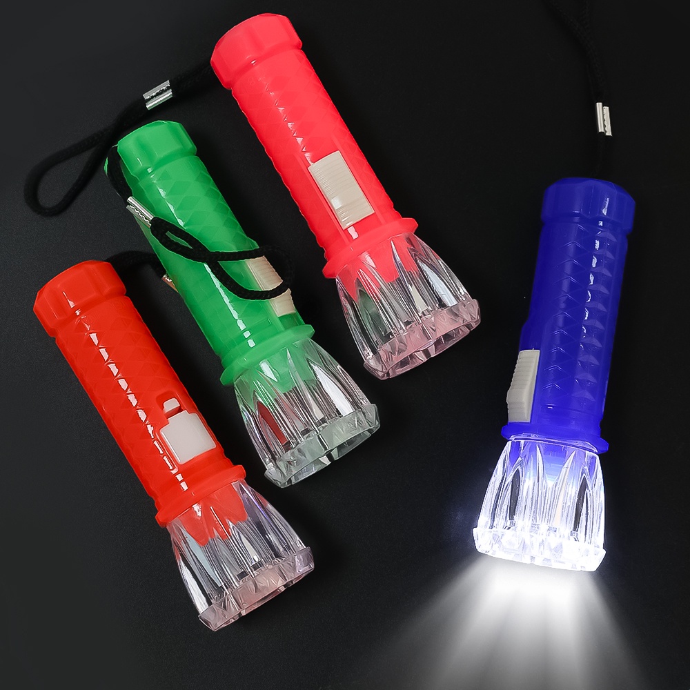 Đèn Pin LED Mini Đa Năng Có Dây Đeo Tiện Dụng