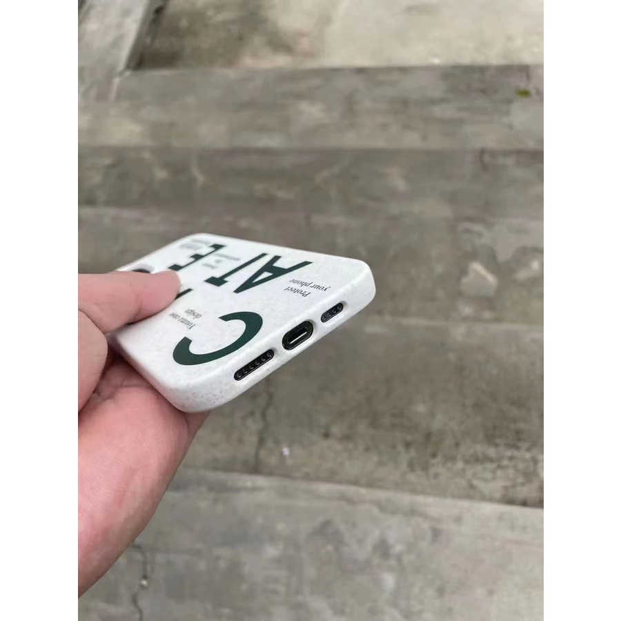 Ốp Điện Thoại Màu Xanh Lá Cho iPhone 11 pro max 12 12promax 13 13promax 14 14plus 14promax 7 8plus x xr xsmax