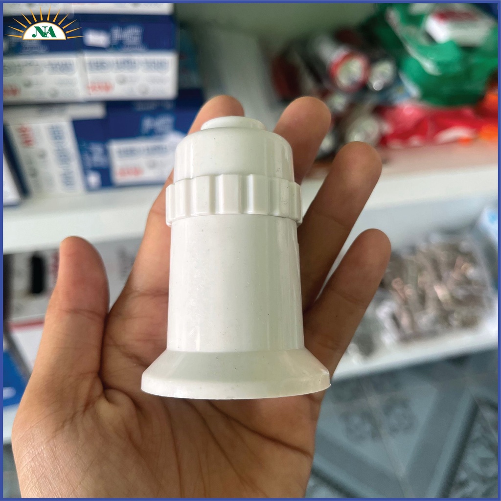 Đuôi Sứ Treo Ngoài Trời E27 - Đuôi Đèn Gắn Tường E27 SOPOKA