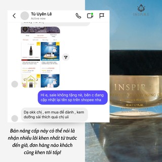 [DATE THỰC TẾ: T11/2025]  KEM DƯỠNG PHỤC HỒI CĂNG BÓNG DA 𝐈𝐍𝐒𝐏𝐈𝐑𝐄 𝐓𝐈𝐌𝐄 𝐑𝐄𝐕𝐎𝐋𝐔𝐓𝐈𝐎𝐍 𝐀𝐍𝐓𝐈 𝐀𝐆𝐈𝐍𝐆 𝐂𝐑𝐄𝐀𝐌