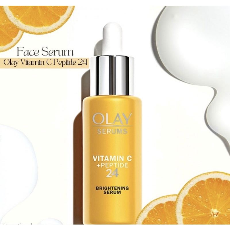 SERUM DƯỠNG TRẺ HÓA DA OLAY VITAMIN C + PEPTIDE 24 BRIGHTENING 40ML