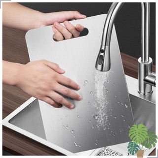 Thớt kháng khuẩn - Inox SUS 304 [Size 24*34cm]