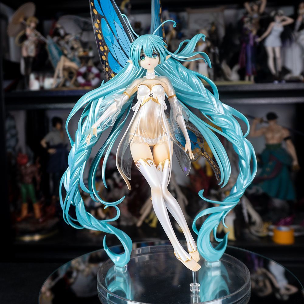 Mô Hình Cô Gái Anime Xinh Đẹp Trang Trí Khung Gầm Hai Chiều