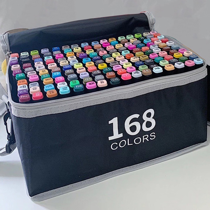 MANYUE Bút Marker Touch Bộ Full 48/60/80/120/168 Màu Cao Cấp