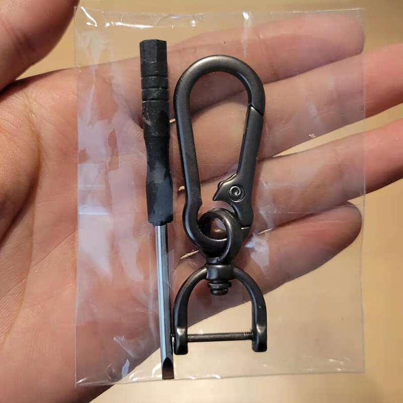 Móc Chìa Khóa Kim Loại Xe hơi Ô Tô , xe máy tặng kèm tô vít