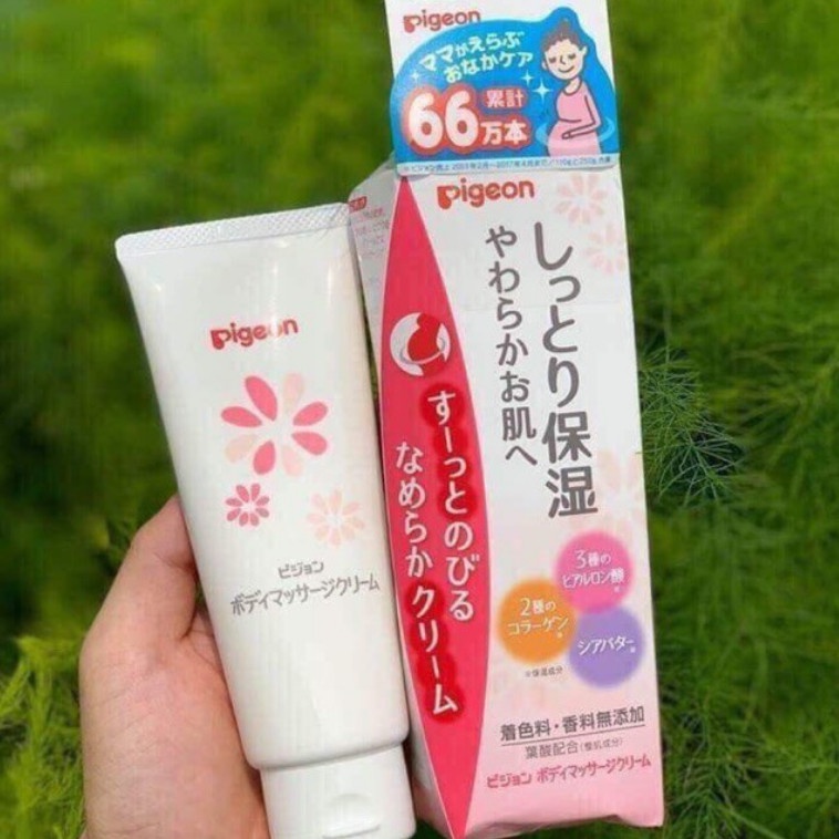 Kem rạn da Pigeon kem chống rạn da bụng đùi mông cho bà bầu trước sinh sau sinh chống chảy xệ săn chắc da