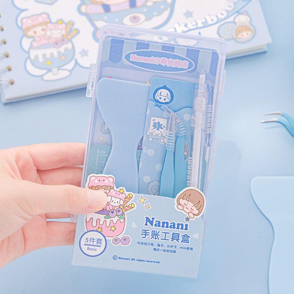 Bộ Dụng Cụ Làm Sổ Tay Kèm Hộp Đựng Tiện Dụng Cho Học Sinh DIY