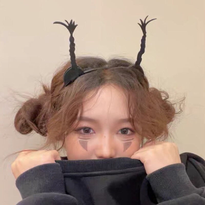 Băng Đô Bờm Tóc Giả Cute Dễ Thương Hài Vui Nhộn Tiktok Livestream