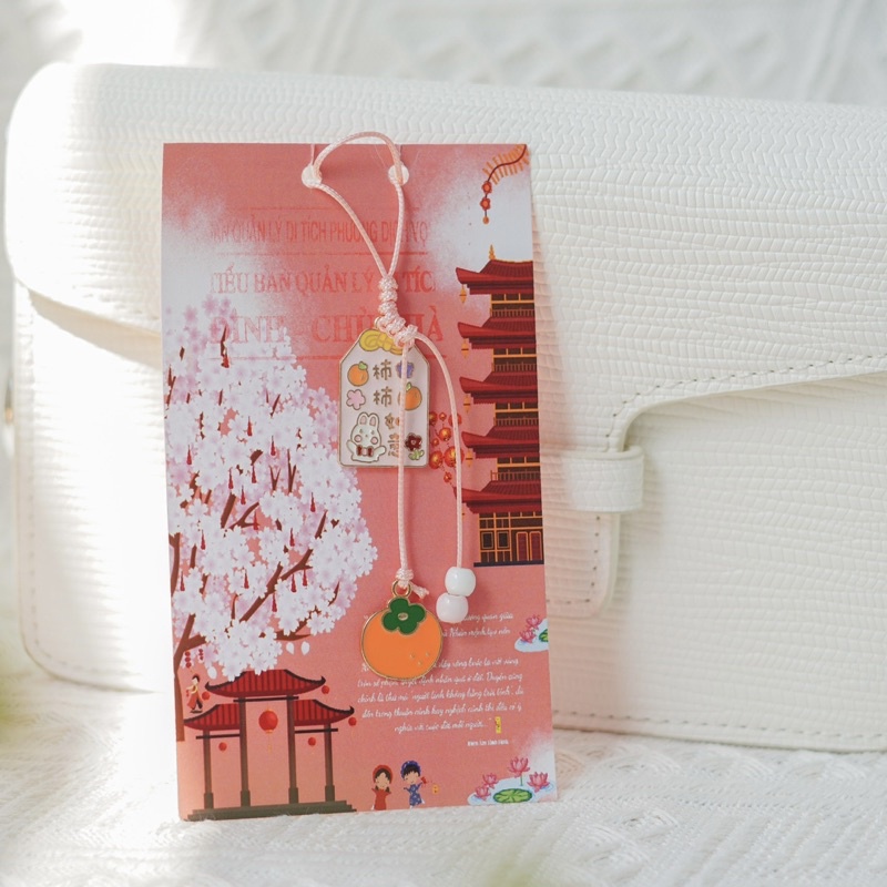 Túi Đào hoa - Duyên may mắn tài lộc Chùa Hà