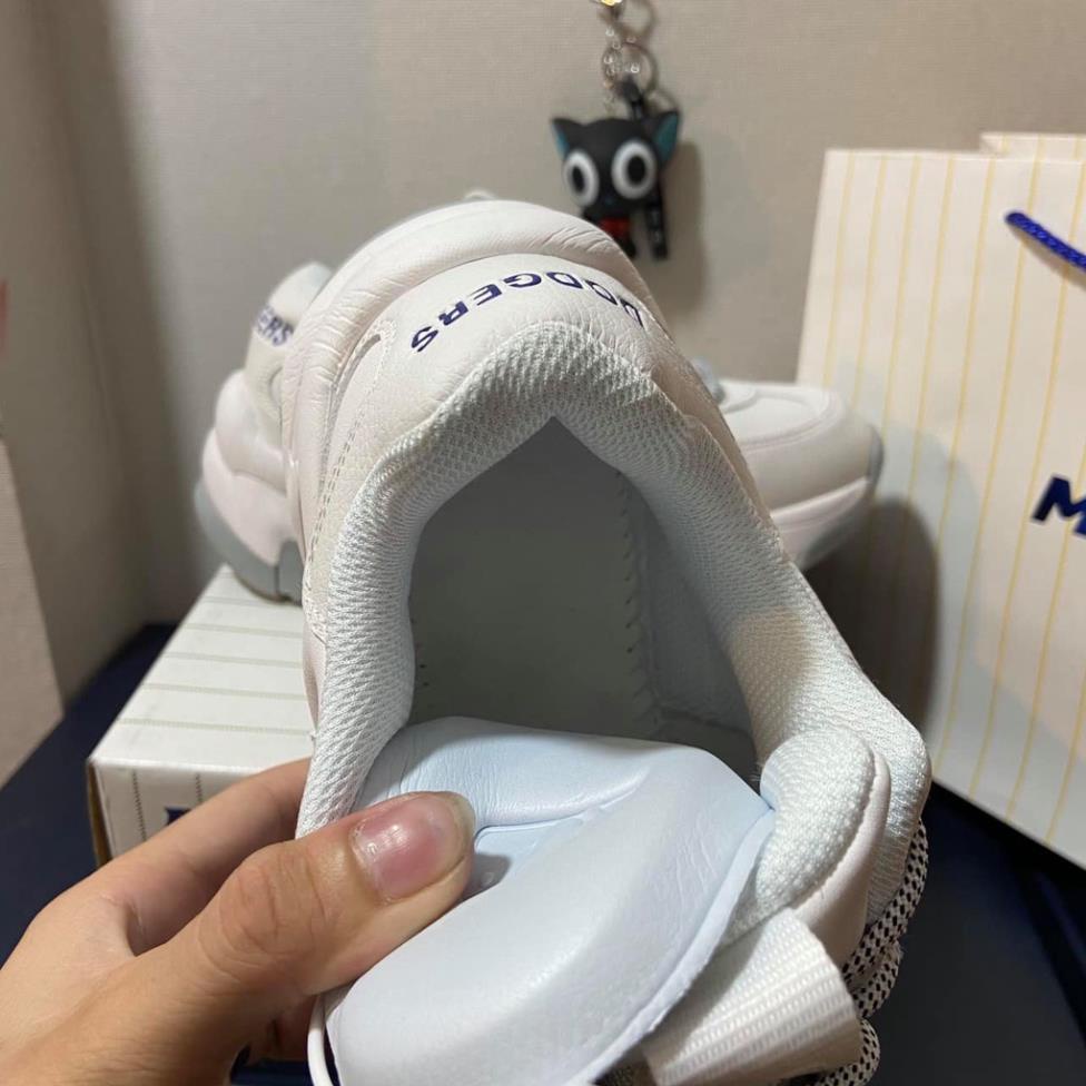 Giày Sneaker Mlb LA,Giày Thể Thao LA Da Bò Đế Tách Cao Siêu Hot Siêu Xinh Full Size