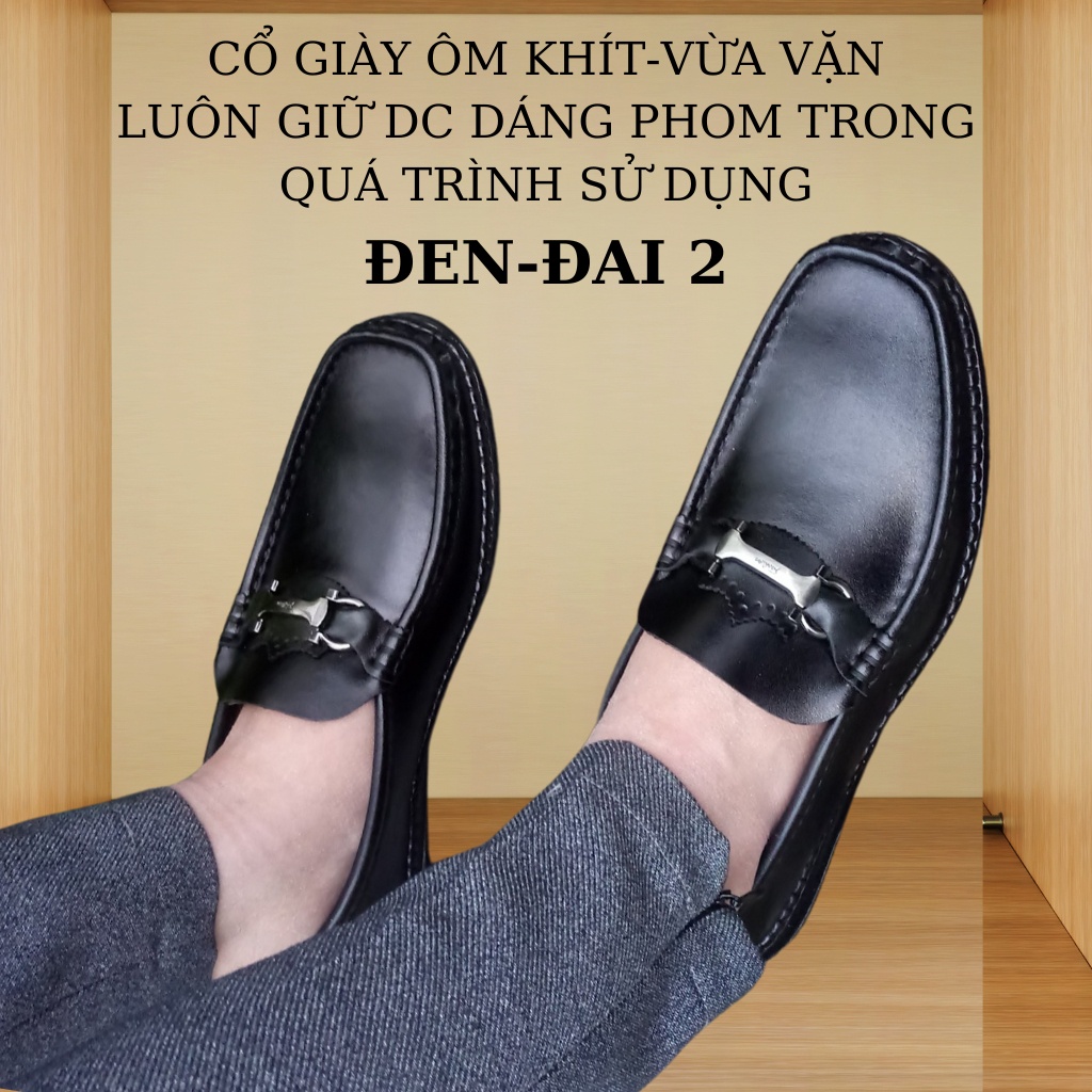 Giày lười da nam mã K269,giày da nam cao cấp,dòng sản phẩm thủ công thượng hạng,chất da bò nhập khẩu với màu đen và nâu.