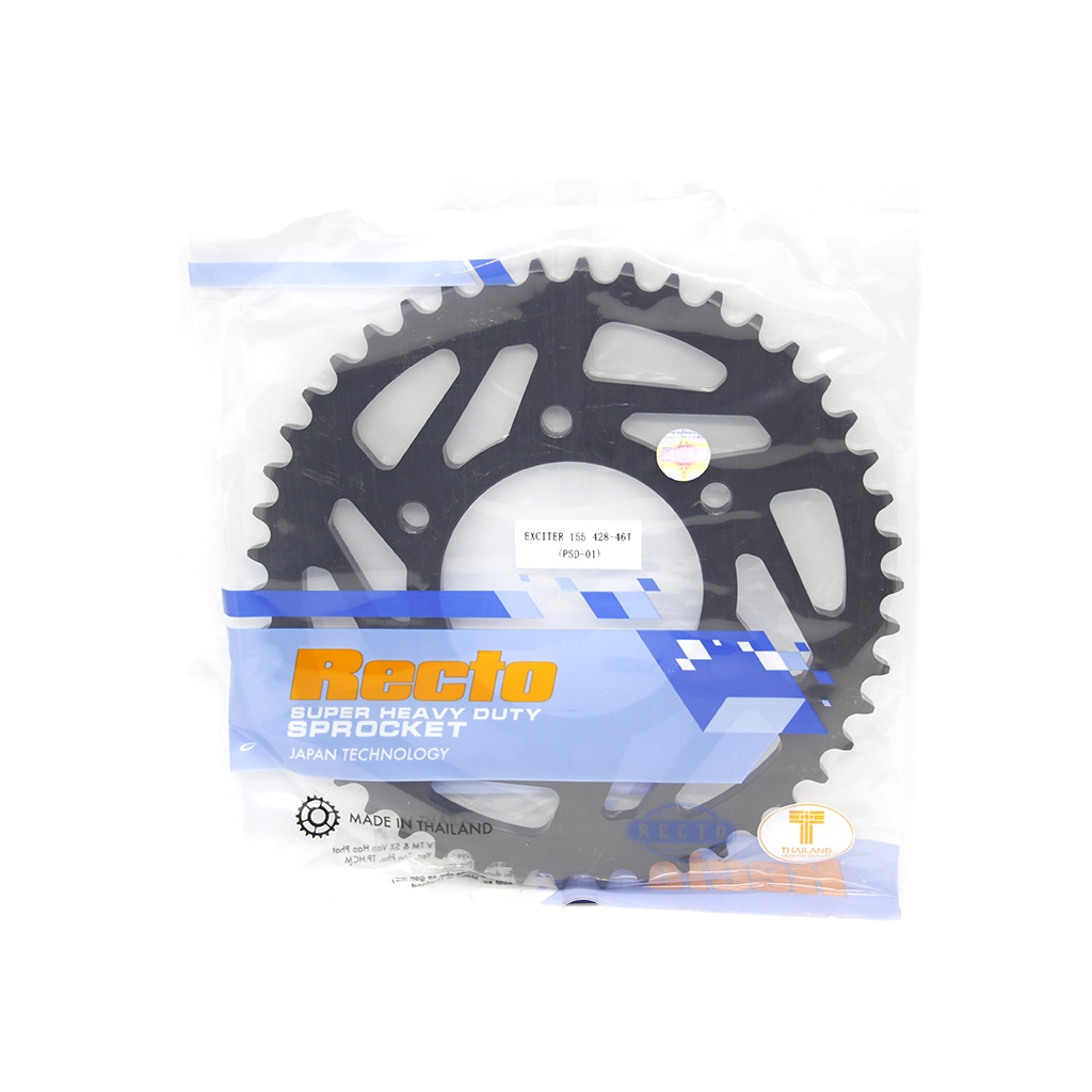 Nhông dĩa lẻ RECTO Exciter 155 TFX R15   chính hãng