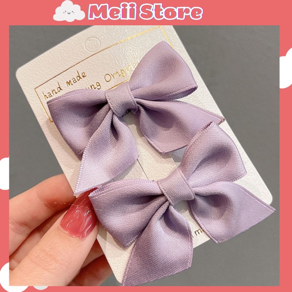 Nơ kẹp tóc tiểu thư siêu xinh cho bé  - Meiistore.hn