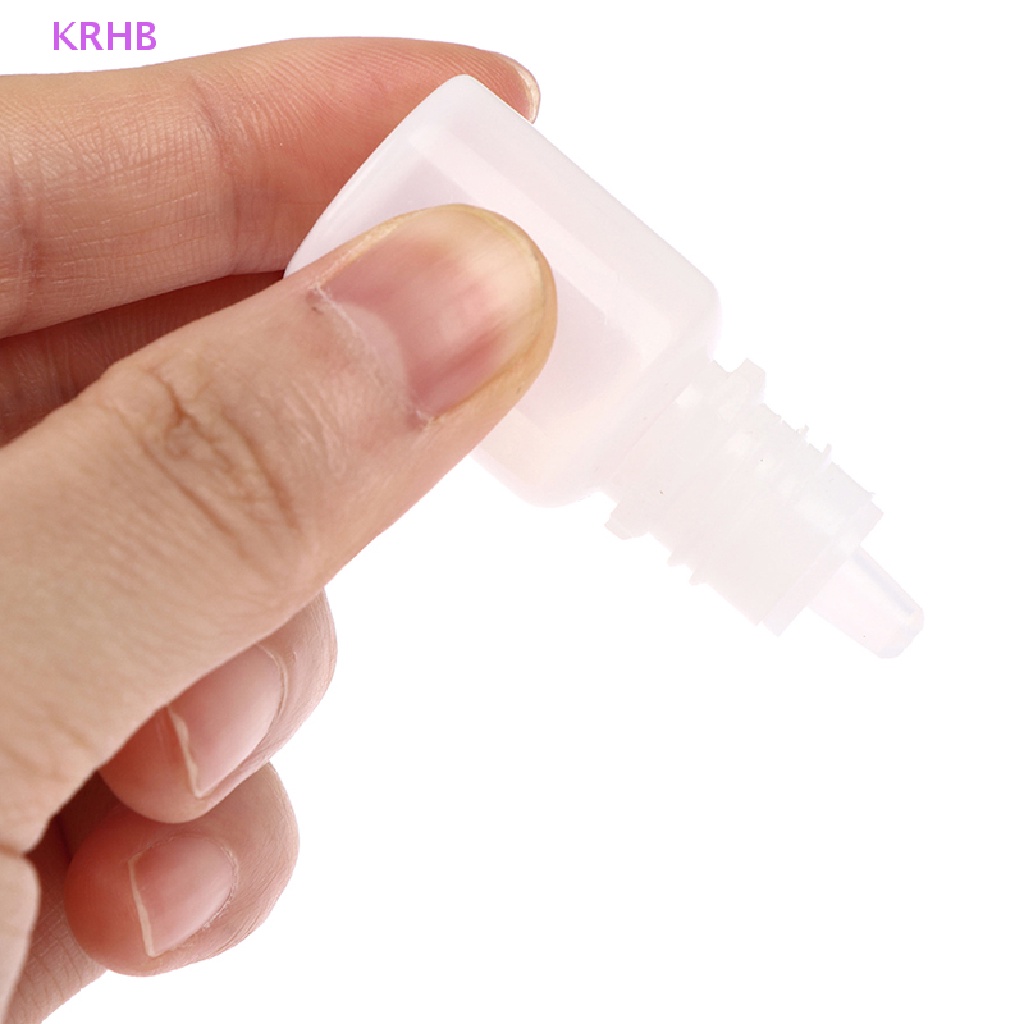 Set 50 Bình Rỗng Nhỏ Giọt 5ML Bằng Nhựa Trong Suốt Tiện Dụng Mới