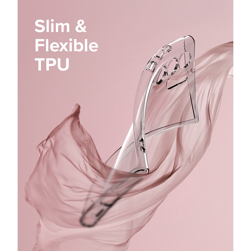 Ốp điện thoại Ringke Air TPU mềm dẻo cho Galaxy S22 Ultra