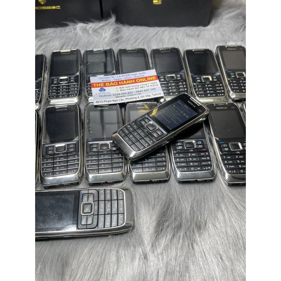 Điện thoại nokia E51 máy zin bảo hành 12 tháng