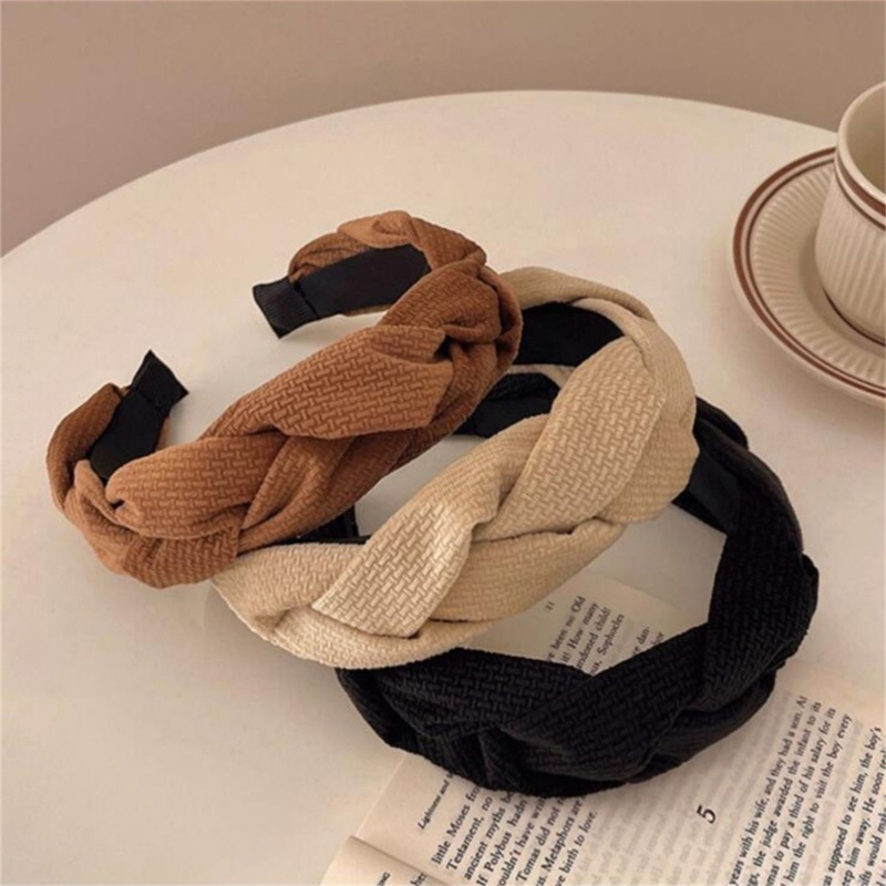 Băng Đô Bện Sợi Dùng Rửa Mặt / Tập Yoga