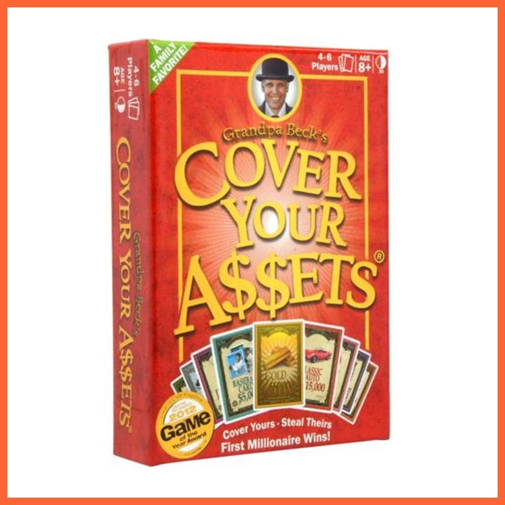 Bộ Thẻ Bài Trò Chơi Gia Đình Vui Nhộn Cho Thanh Thiếu Niên Và Người Lớn Che Phủ Tài Liệu Ông Bà Beck chunvn