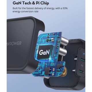[Bản Quốc Tế] Củ sạc nhanh RAVPOWER RP-PC128 PD 90W 2C