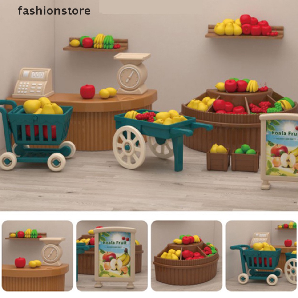 💥💥Đồ Chơi Nhà Bếp Nhà Búp Bê Siêu Thị Mini Trang Trí Phòng Ngủ Cho Bé