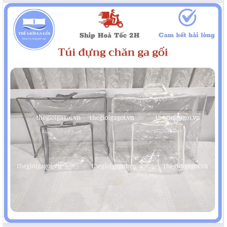 Túi đựng chăn mền, Túi ga gối có quai xách có khóa kéo, Túi đựng ga gối đi học cho bé. | BigBuy360 - bigbuy360.vn