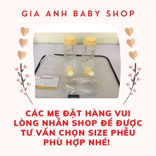 [Mã MKBC13 giảm 80k đơn 1 triệu] Bộ phụ kiện máy hút sữa pump mới 100%