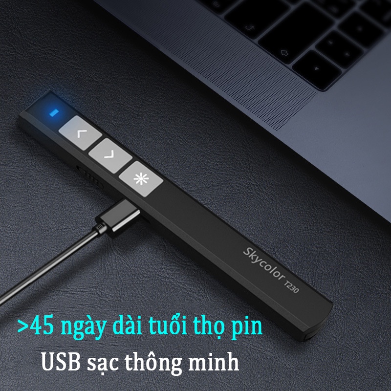 Bút Trình Chiếu Powerpoint Không Dây，bút chiếu laze，Slide Có Thể Điều khiển 2 Màn Hình，L1P Bút Thuyết Trình Lazer