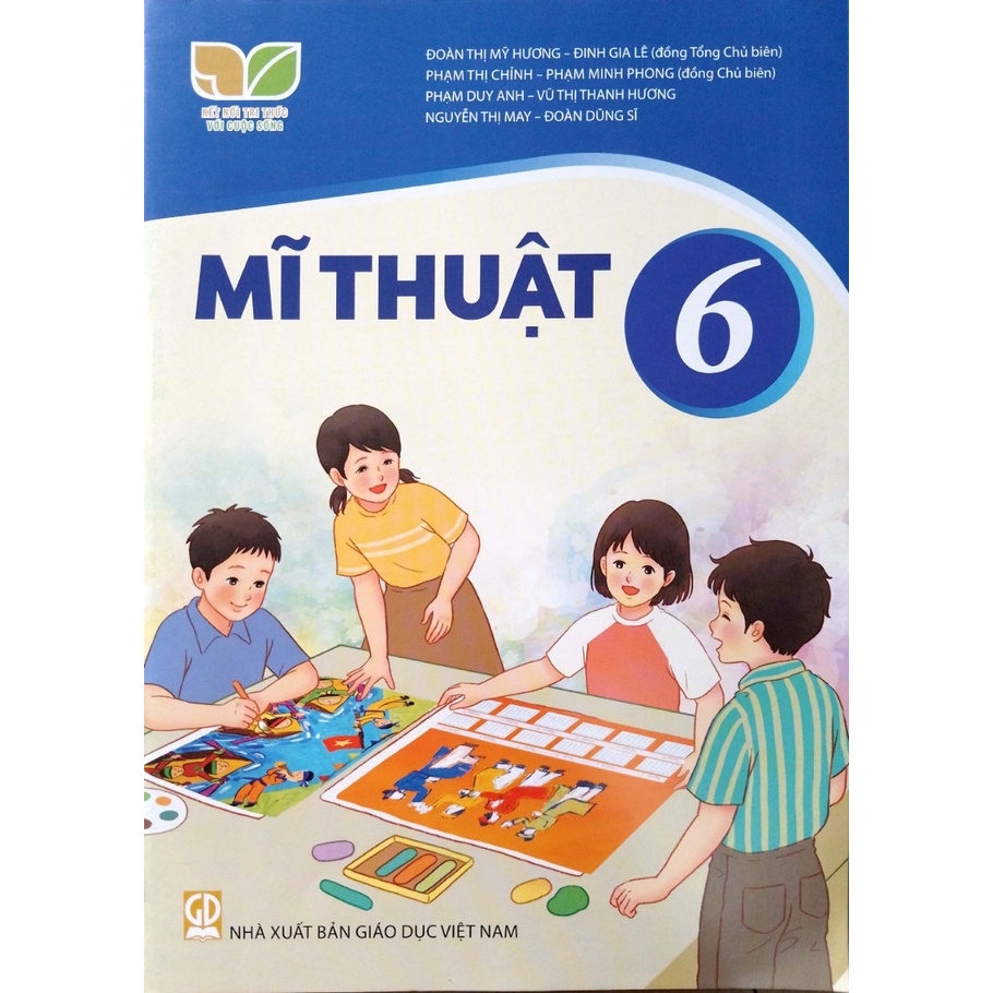 Sách - SGK Mĩ thuật 6 - Kết nối (bán kèm 1 bút chì)