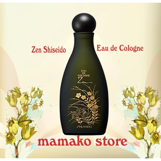 Nước hoa Shise.ido Zen Eau de Cologne 80ml/ Hương thơm Hoa Muguet và cây dành dành nội địa nhật