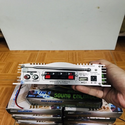 Amply Mini 12V Son 288 Loại Siêu Bền Chuyên Nghe Nhạc Bẫy Chim Đêm