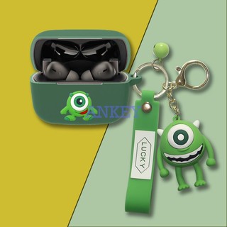  JBL Wave Beam   Vibe 200   T230 T130 NC Earphone Silicone Case Green Monster Lovely Earbuds Waterproof Shockproof Soft Protective Headphone Cover Headset Skin Keychain 