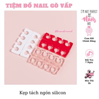 Kẹp Tách Ngón Silicon - Màu Ngẫu Nhiên
