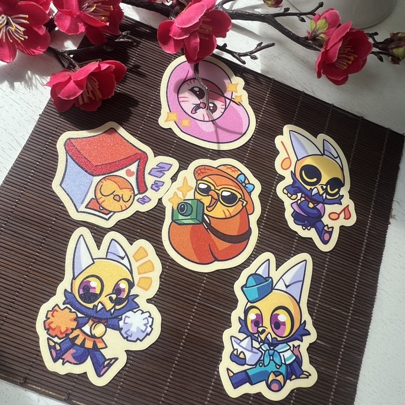 Sticker hình dán dễ thương The Owl House trang trí sổ tay planner