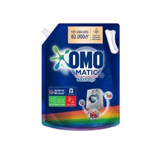 Nước giặt Omo Matic cửa trước Lựu và tre túi 3.6Kg