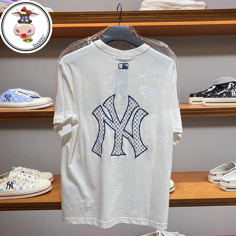 Áo Thun Hàn Quốc Tay Ngắn In Chữ NY Lớn Và Nhãn Hiệu Thời Trang Xuân Hè Cho Nam Và Nữ ins3ATSM20