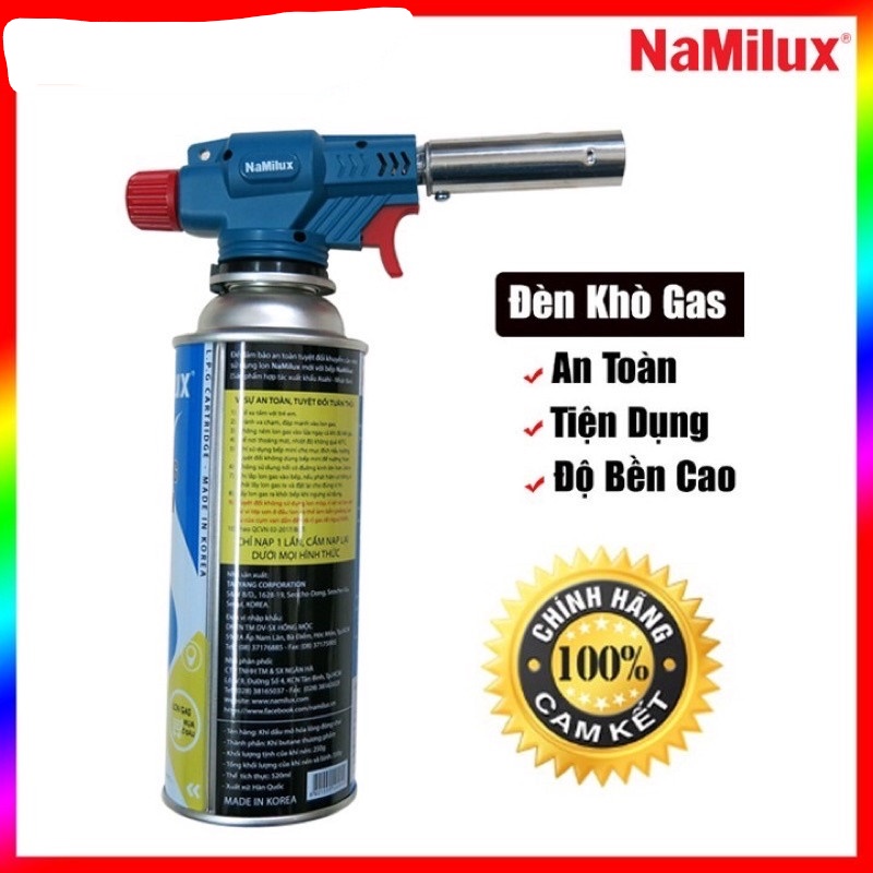 Đèn khò gas Namilux TS1719RN/NA-192 - HÀNG CHÍNH HÃNG 100%