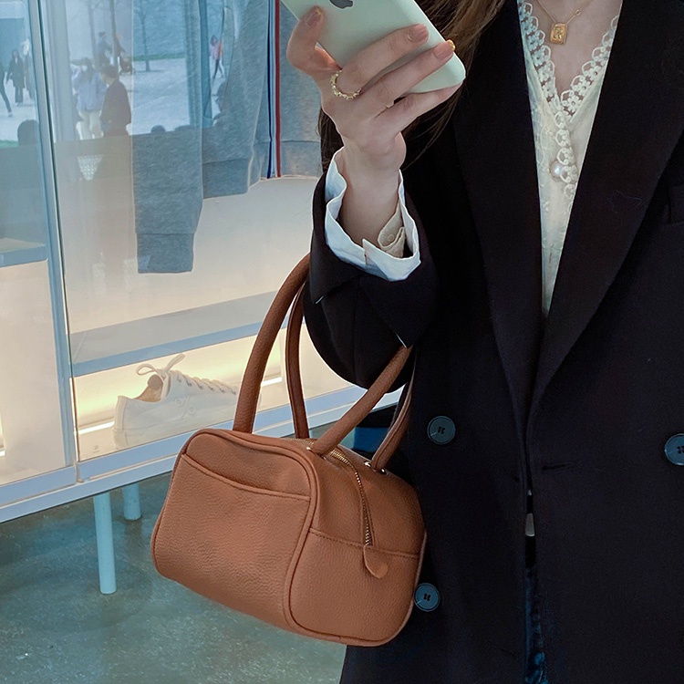 Túi Xách Họa Tiết Trái Vải Thời Trang Mùa Hè Hàn Quốc Cho Nữ