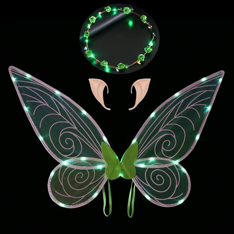 Đôi cánh hóa trang cánh tiên có đèn led cosplay nàng tiên Fairy wings