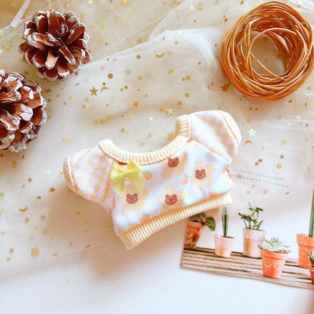 CHOOKEY Bộ Quần Áo Cotton Dành Cho Búp Bê 20cm