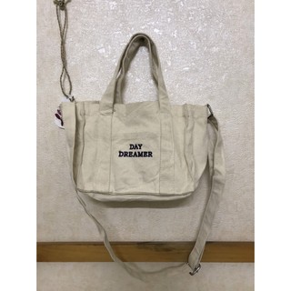 Túi đeo chéo vải bố Daiso