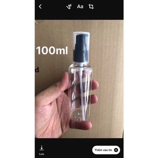 Chai xịt phun sương 100 ml