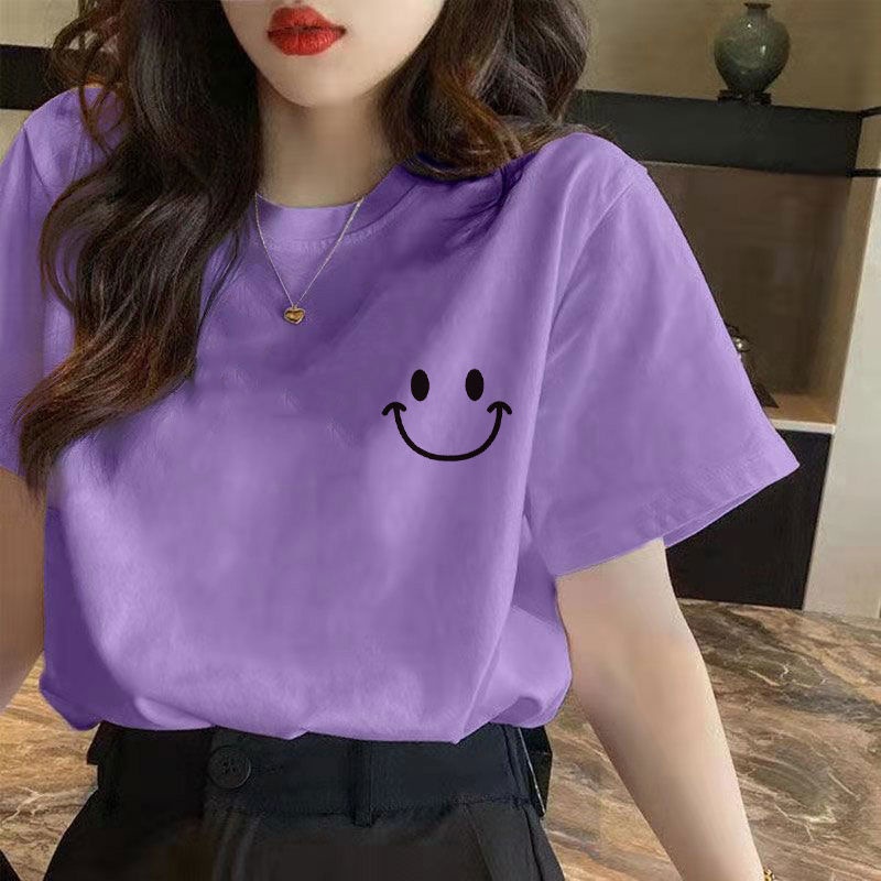 NRVP Áo Thun Tay Ngắn Dáng Rộng Plus Size 4XL Phong Cách Hàn Quốc Thời Trang Cho Nam Và Nữ