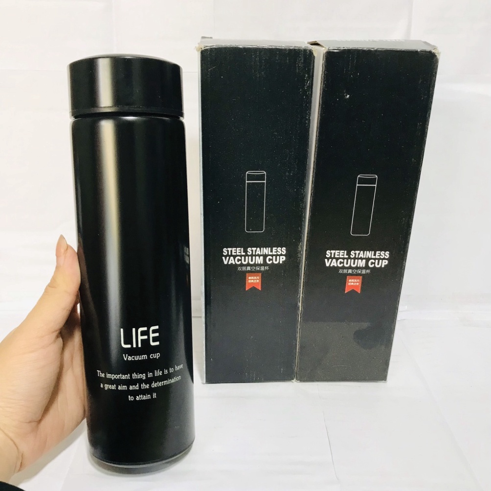 BÌNH GIỮ NHIỆT LIFE 500ML RUỘT INOX ĐỦ MÀU