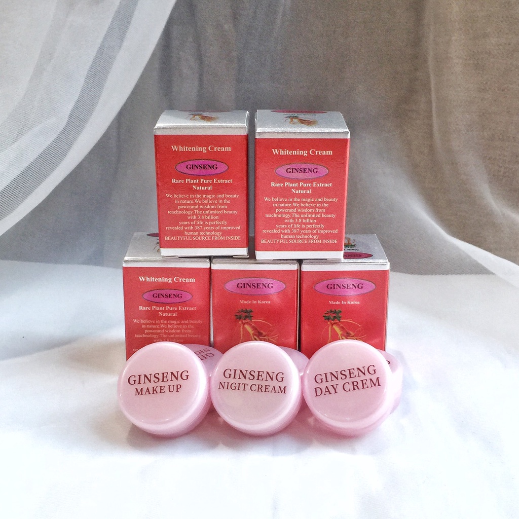 Bộ thử làm sạch nám, tàn nhang Ginseng Hàn Quốc